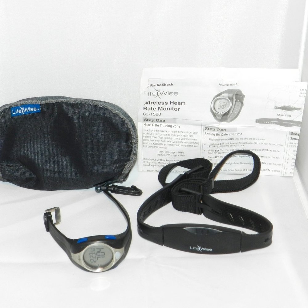 LIFEWISE WIRELESS HEART RATE MONITOR-New Batteries - Picture 2 of 15